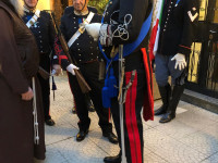 CELEBRAZIONE DEL NUCLEO UNIFORMI STORICHE A.N. CARABINIERI ISPETTORATO LOMBARDIA