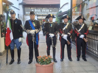 CELEBRAZIONE DEL NUCLEO UNIFORMI STORICHE A.N. CARABINIERI ISPETTORATO LOMBARDIA