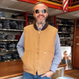 DUCK VEST, Brown