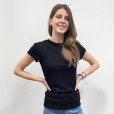 T-shirt donna, Nero