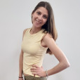 CANOTTA DONNA, Beige