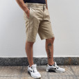 Bermuda slim, Beige