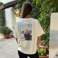 MM FIT TEE STAR D., White
