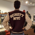 VARSITY JACKET, Bordeaux