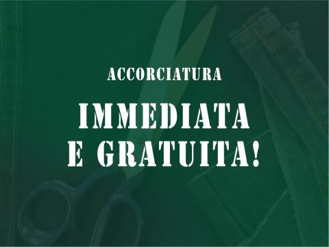 Servizio di accorciatura Jeans