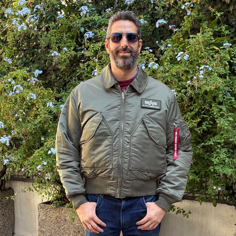 Giubbotto Alpha Industries mod. CWU 45