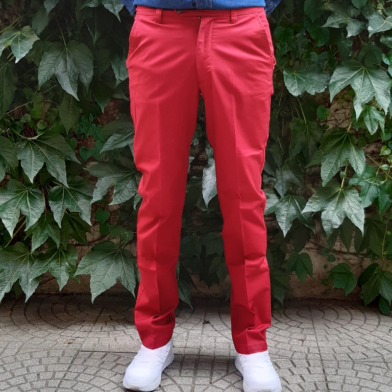 CHINO IN COTONE