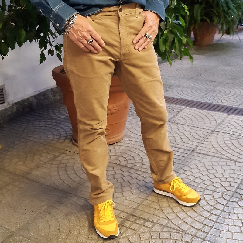 JEANS TEXAS SLIM VELLUTO