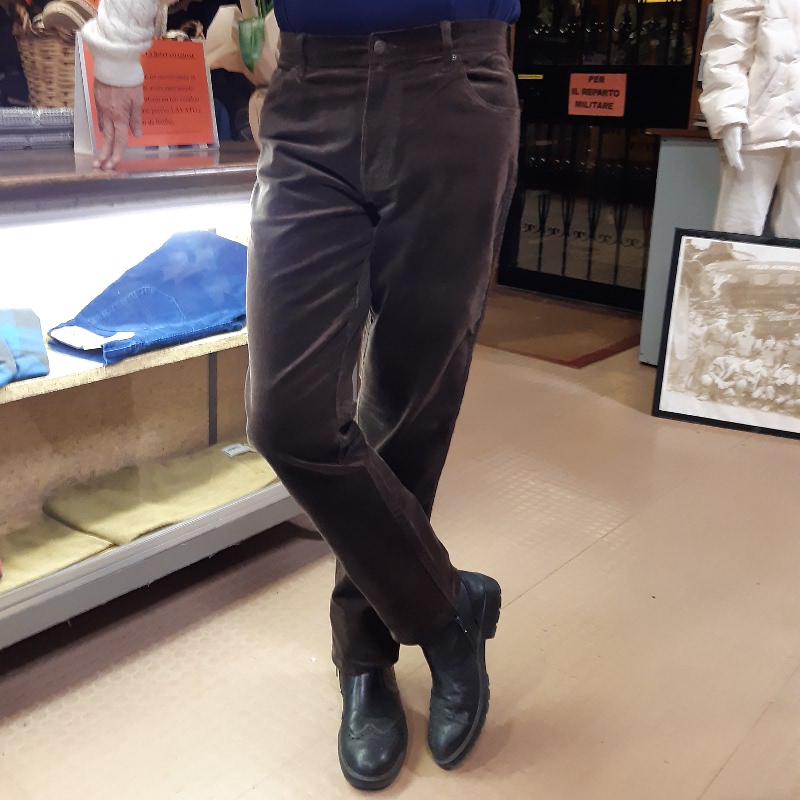 JEANS TEXAS SLIM VELLUTO