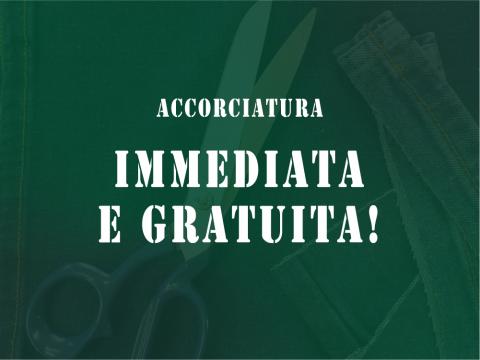 Servizio di accorciatura Jeans